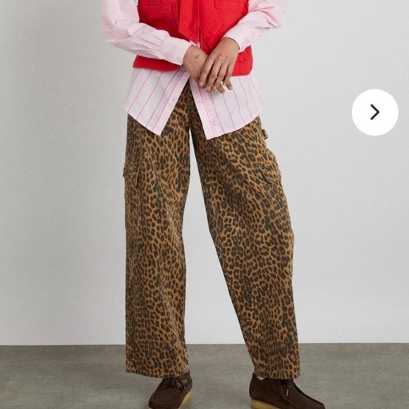 damson madder Pants - SOLD ON EBAY Damson Madder Dion Leopard Cargo Jeans